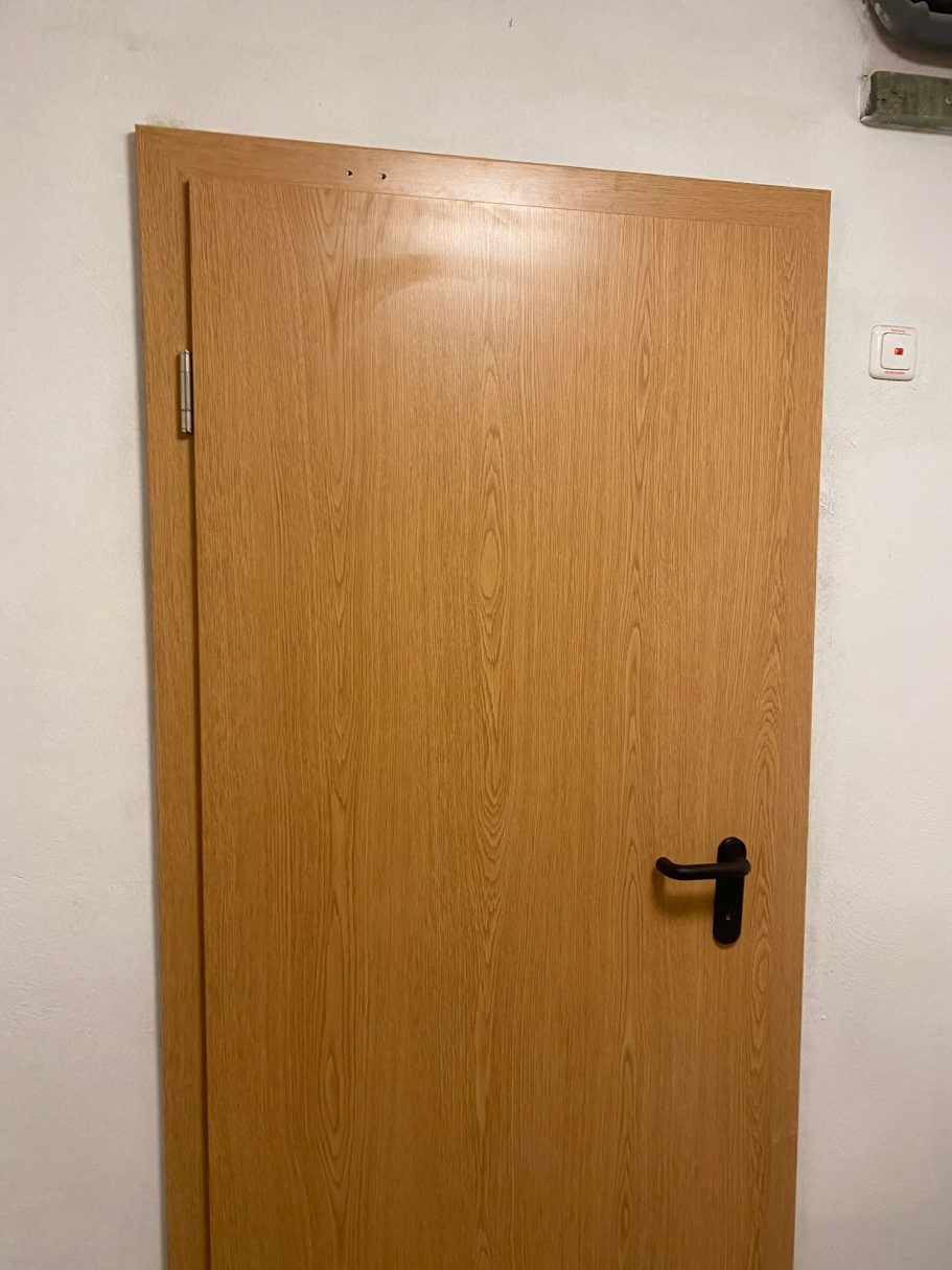 Einbau Brandschutztür