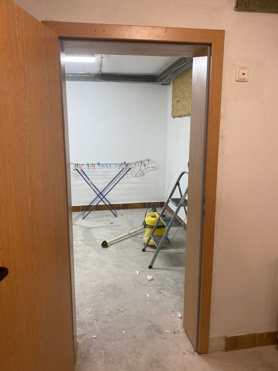 Einbau Brandschutztür