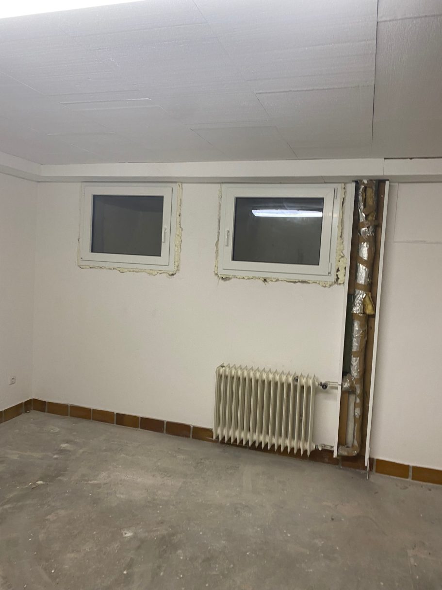 Einbau Kellerfenster